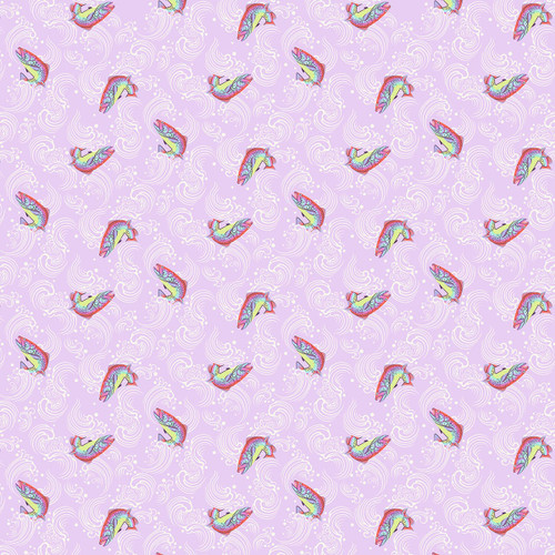 FreeSpirit Fabrics Full Moon Forest II Tula Pink Sofishticated Blossom Purple