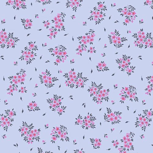 FreeSpirit Fabrics True Colors Tula Pink What a Ditz Frost Purple