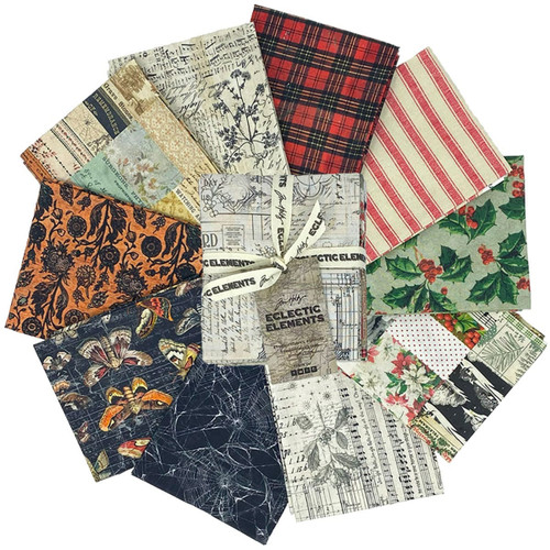 FreeSpirit Fabrics Seasonal Palette by Tim Holtz 10 Fat Quarters