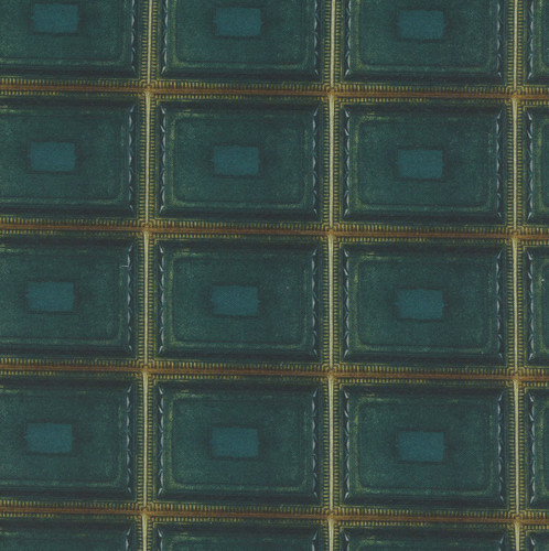 FreeSpirit Fabrics Teal Palette by Tim Holtz Teal Blue Tiles