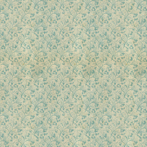 FreeSpirit Fabrics Teal Palette by Tim Holtz Teal Blue Tiny Print