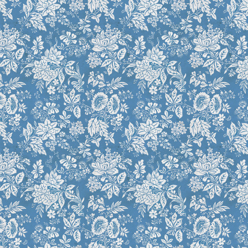 FreeSpirit Fabrics Blue Palette by Tim Holtz Blue Tapestry Blue