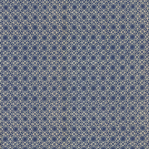 FreeSpirit Fabrics Indigo Palette by Tim Holtz Indigo Blue Tiny Print