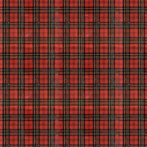 FreeSpirit Fabrics Seasonal Palette by Tim Holtz Christmas Worn Plaid Christmas