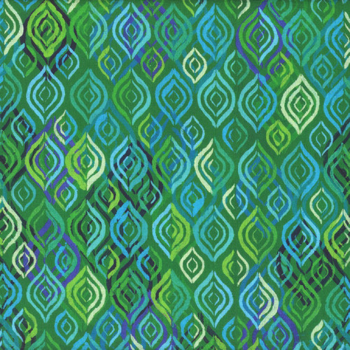 FreeSpirit Fabrics Soda Pop by Sue Penn Groovy Green