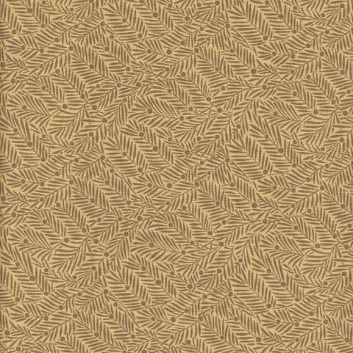 FreeSpirit Fabrics Oxford Holiday Collection by William Morris & Co Yew & Aril Gold