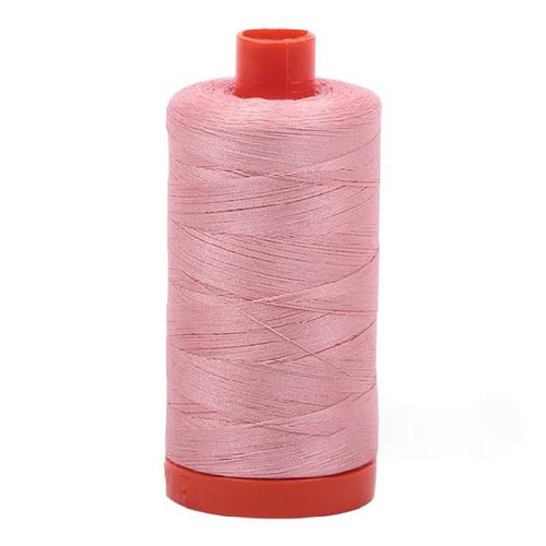 Aurifil Cotton Mako Thread 50 Weight 1422 Yards Light Peony