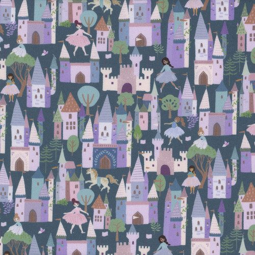 Dear Stella Fabrics Rebel Knights Once Upon A Time Multi