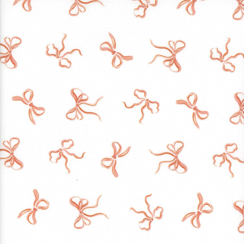 Dear Stella Fabrics Swan Song Rae Ritchie White Bows