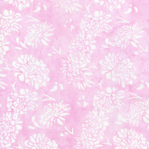 Timeless Treasures Fabrics Pastel Tonga Batiks Charm Tossed Flowers