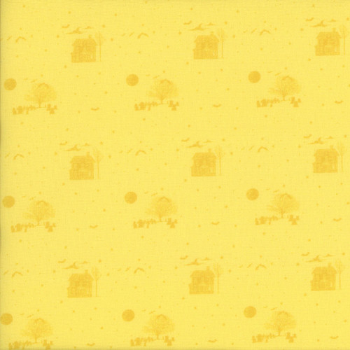Dear Stella Fabrics Dead End Pammie Jane Limoncello Haunted