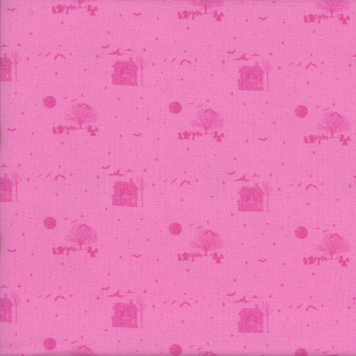 Dear Stella Fabrics Dead End Pammie Jane Lipstick Haunted