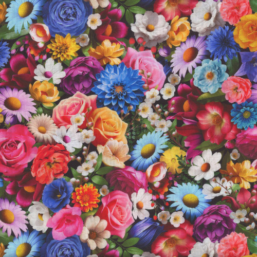 Timeless Treasures Fabrics Day of the Dead Family Album Multi Packed Multi Floral