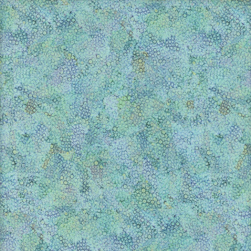 Timeless Treasures Fabrics Garden Delight Aqua Bubble Texture