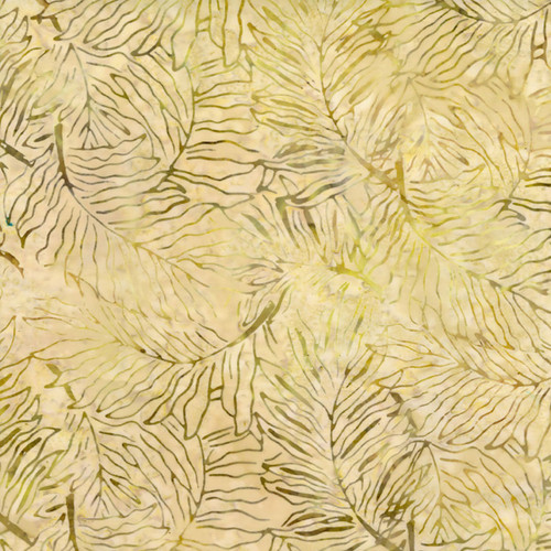 Timeless Treasures Fabrics Forest Floor Tonga Batiks Moon Fern