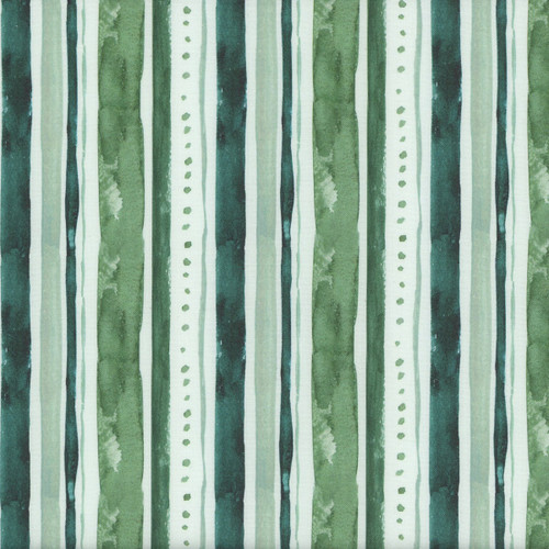 Dear Stella Fabrics Baby It's Cold Outside Clara Jean Multi Holiday Stripe