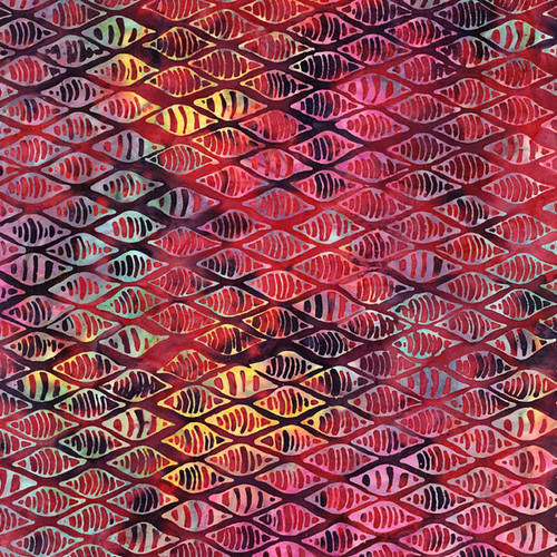 Timeless Treasures Fabrics Haunted Tonga Batiks Witch Conch Shells