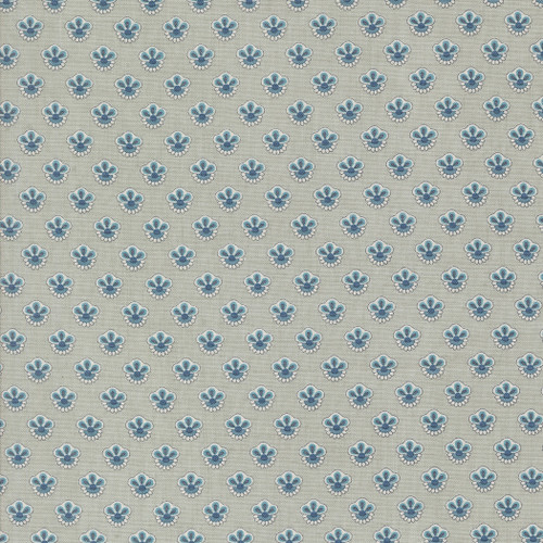Moda Fabrics Sacre Bleu French General Campanule Ciel Blue