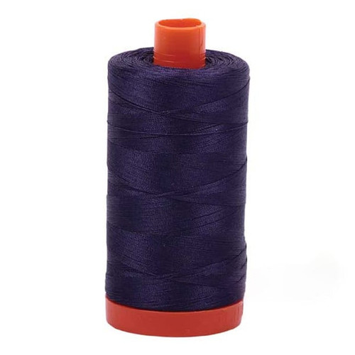 Aurifil Cotton Mako Thread 50 Weight 1422 Yards Dark Dusty Grape