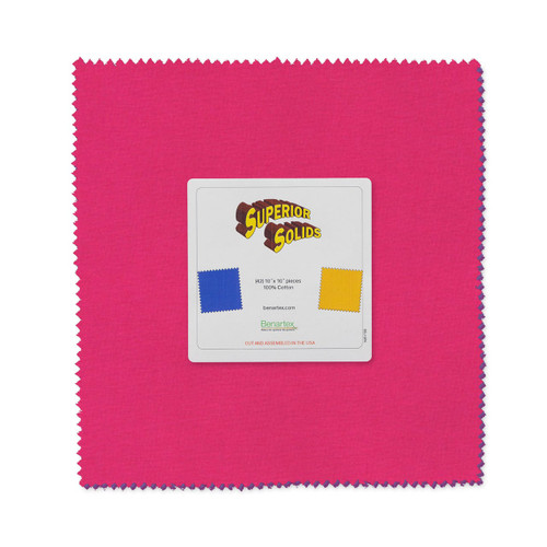 Benartex Fabrics Superior Solids Layer Cake Ten Inch Squares