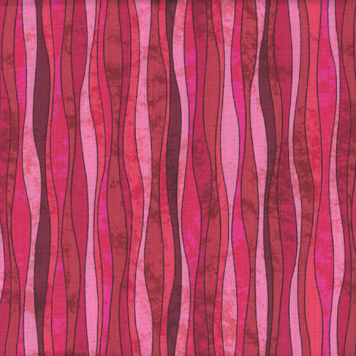 Benartex Fabrics UpWords by Kimberly Einmo Waves Rose
