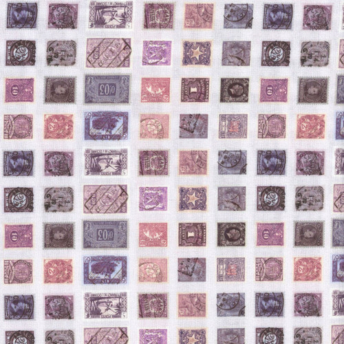 FreeSpirit Fabrics Purple Palette by Tim Holtz Eclectic Elements Purple Stamps Purple
