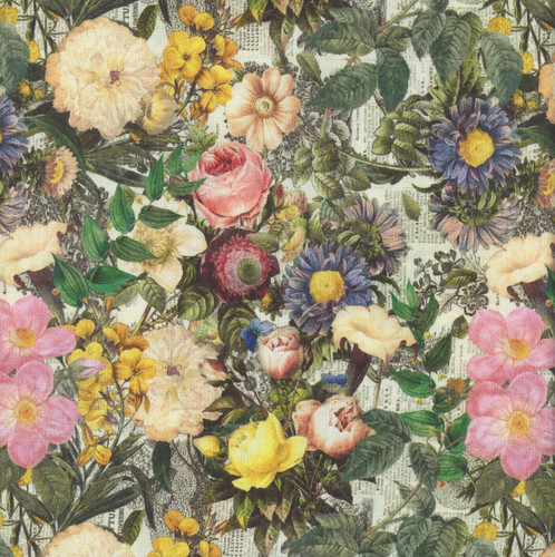 FreeSpirit Fabrics Multi Colored Palette by Tim Holtz Eclectic Elements Multi Floristry Multi