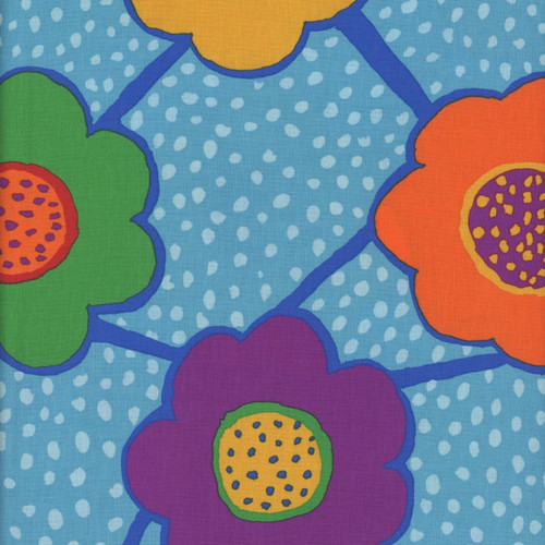 FreeSpirit Fabrics Kaffe Fassett Collective August 2025 by Brandon Mably Floral Connections Jolly
