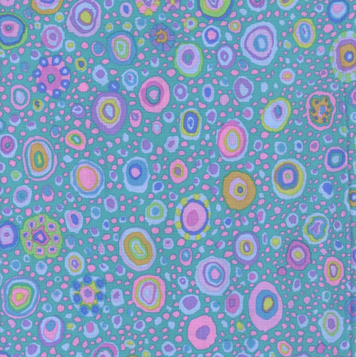FreeSpirit Fabrics Kaffe Fassett Collective August 2025 by Kaffe Fassett Roman Glass Turquoise