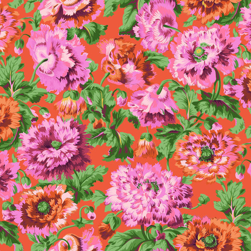 FreeSpirit Fabrics Kaffe Fassett Collective August 2025 by Philip Jacobs Rosemary Red