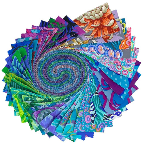 FreeSpirit Fabrics Kaffe Fassett Collective August 2025 2.5 Inch Design Roll Cool