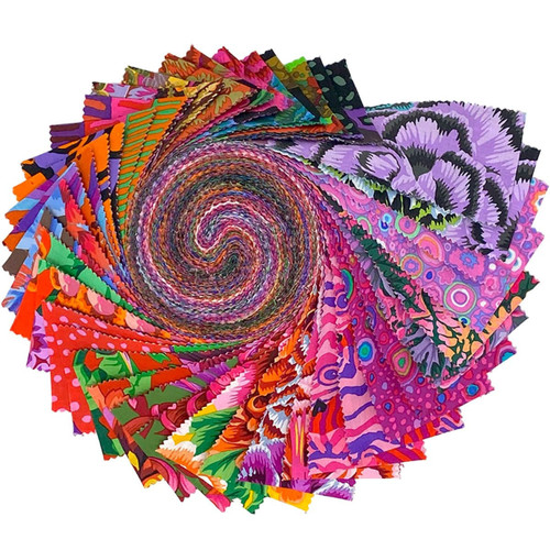 FreeSpirit Fabrics Kaffe Fassett Collective August 2025 2.5 Inch Design Roll Hot