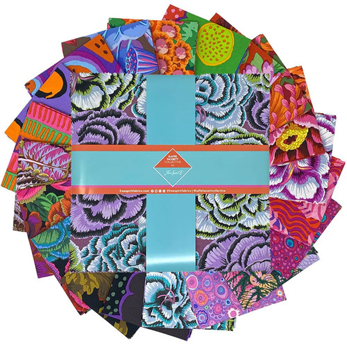 FreeSpirit Fabrics Kaffe Fassett Collective August 2025 10 Inch Charm Pack Hot