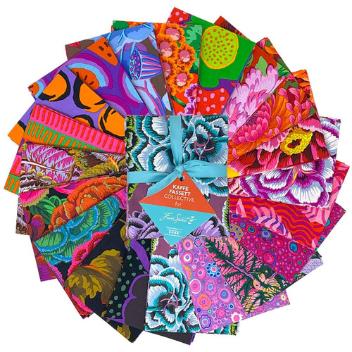 FreeSpirit Fabrics Kaffe Fassett Collective August 2025 20 Fat Quarters Warm Colors