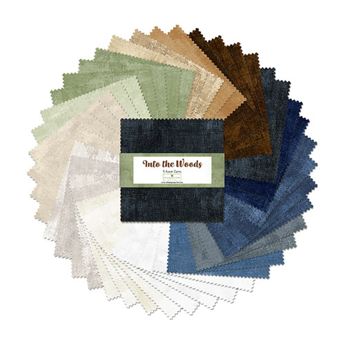 Wilmington Prints Essential Gems 5 Karat Gems Five Inch Charms Into the Woods