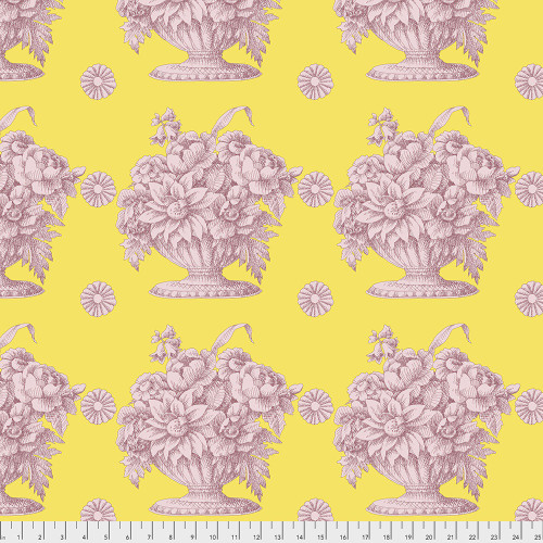 Kaffe Fassett Collective Fall 2018 Stone Flower Yellow