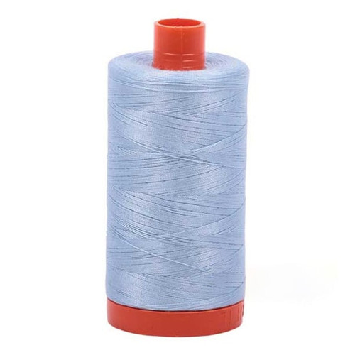 Aurifil Cotton Mako Thread 50 Weight 1422 Yards Light Robins Egg