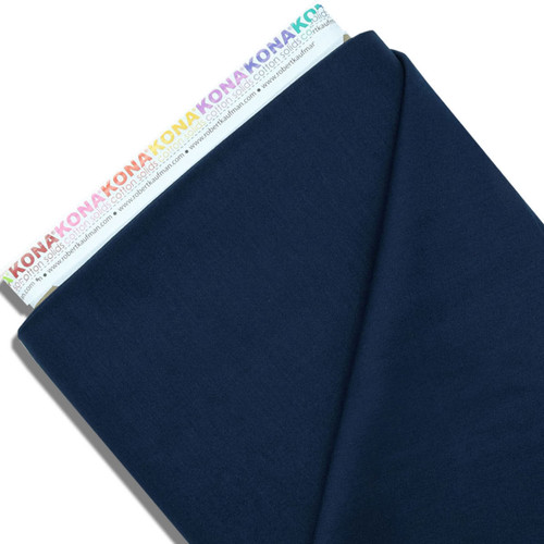 Robert Kaufman Fabrics Kona Cotton 9 Yard Mini Bolt Navy