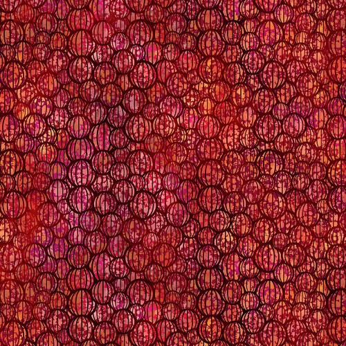 In The Beginning Fabrics Allure Jason Yenter Red Paper Lanterns