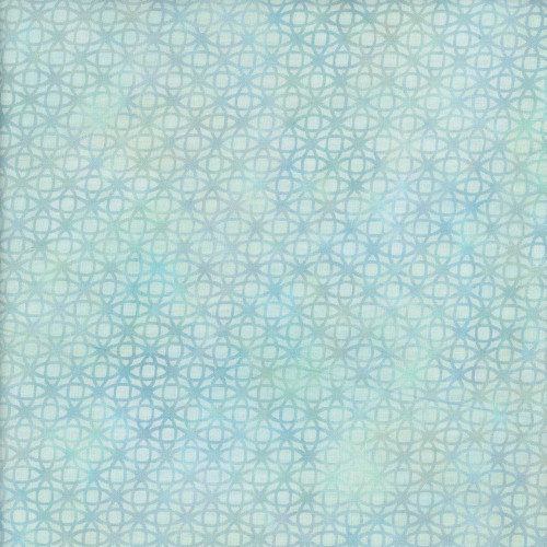 In The Beginning Fabrics Allure Jason Yenter Blue Feint Garden Lattice
