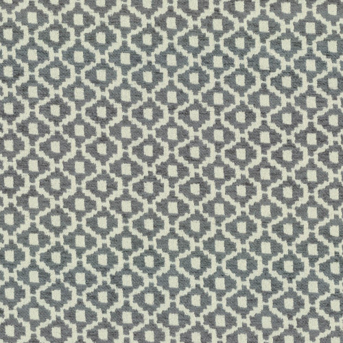 Covington Fabrics Tinker Urban Grey Woven Diamonds Chenille