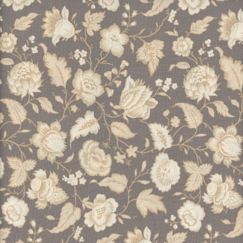 Andover Fabrics Wildflower Cottage Renee Nanneman Grey Floral