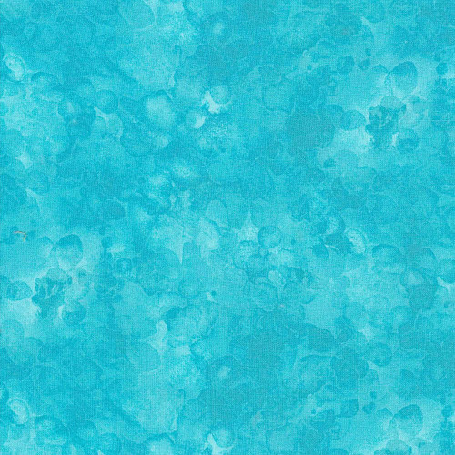 Timeless Treasures Fabrics Kimberly Einmo Solid ish Turquoise