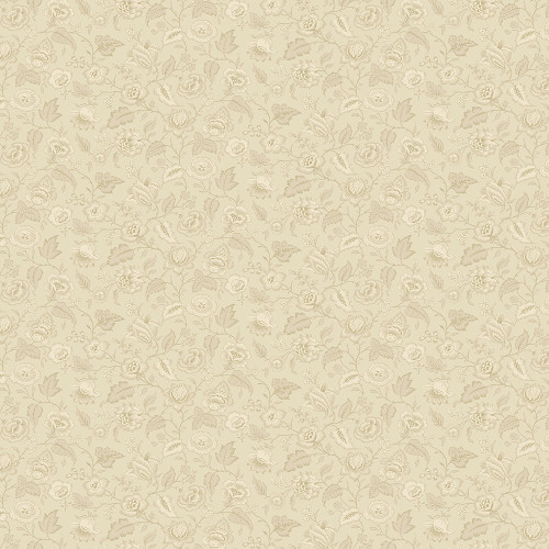 Andover Fabrics Wildflower Cottage Renee Nanneman Ivory Cream Floral