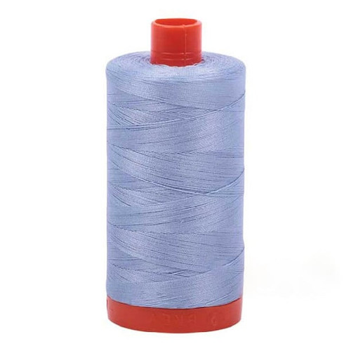 Aurifil Cotton Mako Thread 50 Weight 1422 Yards Very Light Delft