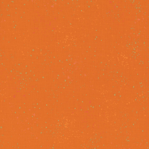 Moda Fabrics  Ruby Star Society Burnt Orange Metallic Speckled