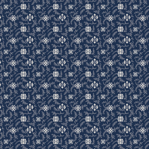 Windham Fabrics Lexington Julie Hendricksen Small Medallions Navy