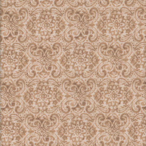 Windham Fabrics Boho Chicks Tan Damask