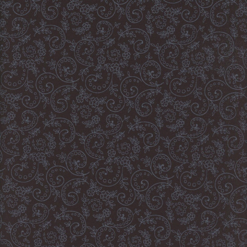 Marcus Fabrics Pam'S Stars - Special Edition Pam Buda Navy Wreath Flower