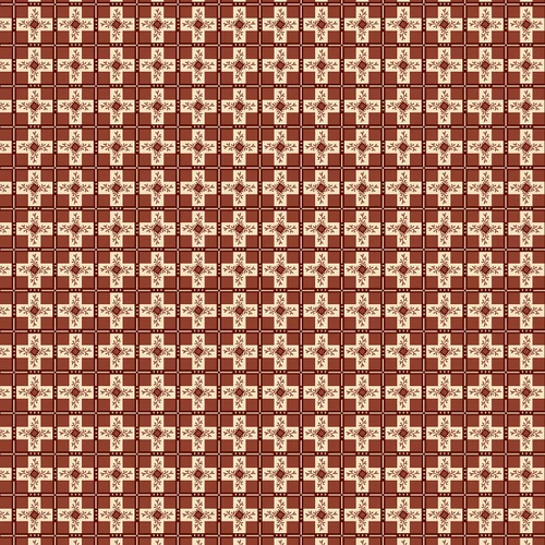 Marcus Fabrics Needlework Necessities Sheryl Johnson Red Plaid Path